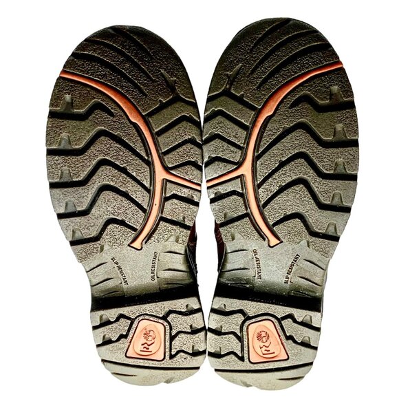 Timberland PRO Women's TiTAN 6" Safety Toe Work Boots 26388 Brown Size 8 - Picture 9 of 12